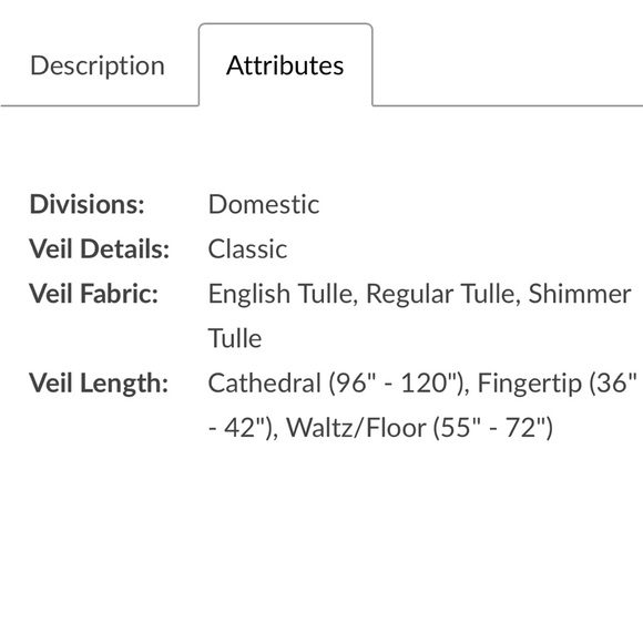 NWT Elen Henderson Wedding Veil - Picture 5 of 5